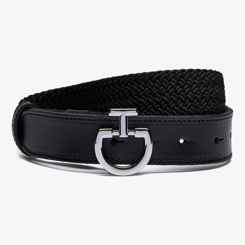 Cavalleria Toscana Damengürtel elastic Clasp Black HW25