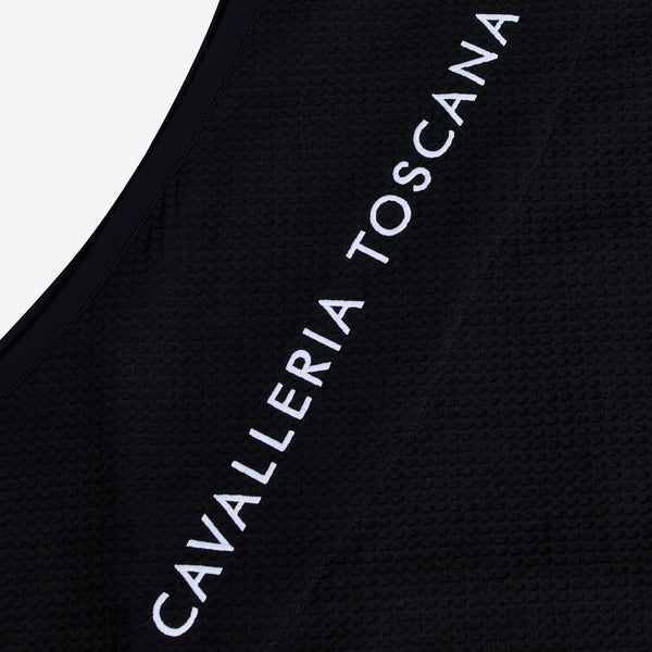 Cavalleria Toscana Honeycomb Rug Black FS25