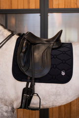 Samshield Dressurschabracke Spinehsield Dressage Swarovski Black