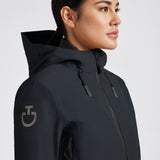 Cavalleria Toscana 3 Way Hooded Performance Jacket w/ detachable Puffer navy HW24