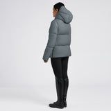 Cavalleria Toscana Damenjacke Hooded Down Padded Nylon dark grey HW24