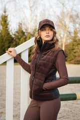 Equiline Damenweste EQSIT AW26 Cocoa Powder