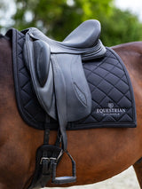 Equestrian Stockholm Dressurschabracke Line Black