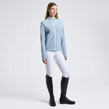 Cavalleria Toscana Damen Sweatshirt Crew Neck Hellblau FS25