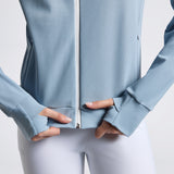 Cavalleria Toscana Damen Sweatshirt Crew Neck Hellblau FS25