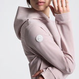 Cavalleria Toscana Damen Hooded Sweatshirt Tech FS26 Light pink