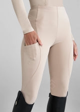 Aztec Diamond Core Leggins Full Grip Beige