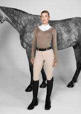 Aztec Diamond Breeches Full Grip Beige