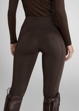 Aztec Diamond Core Leggins Full Grip Chocolate