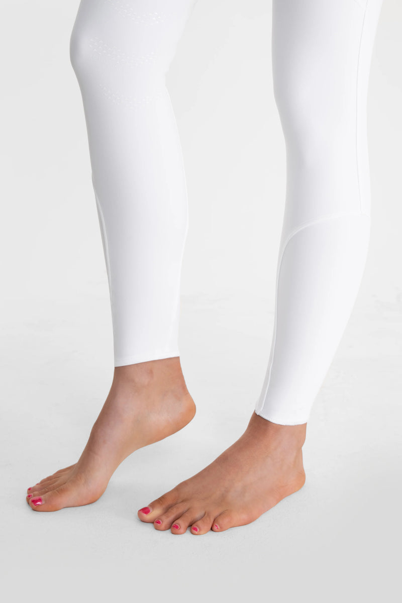 Aztec Diamond Breeches Full Grip White