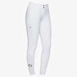 Cavalleria Toscana Damenreithose  American Knee Grip White