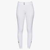 Cavalleria Toscana Damenreithose  American Knee Grip White