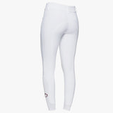 Cavalleria Toscana Damenreithose  American Knee Grip White