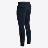 Cavalleria Toscana Reithose Herren PAUN22 Kniebesatz navy