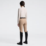 Cavalleria Toscana Damen Shirt L/S Perforated Inserts L/S FS26 Light Beige