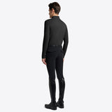 Cavalleria Toscana Herrenshirt Jersey Half Zip Black HW24