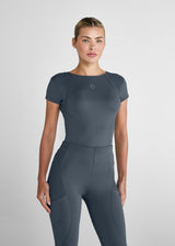 Aztec Diamond core Tech Tee Petrol