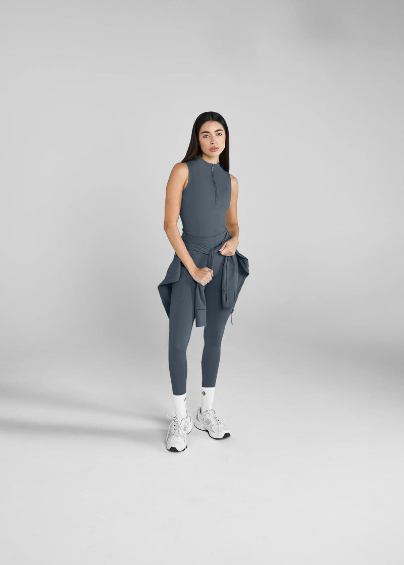Aztec Diamond Core sleevless Base Layer Petrol