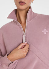 Aztec Diamond Hoodie Pink