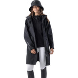 Equiline Damen Regenmantel EQEXTRE AW26 Black