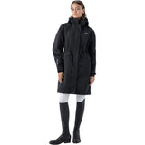 Equiline Damen Regenmantel EQEXTRE AW26 Black