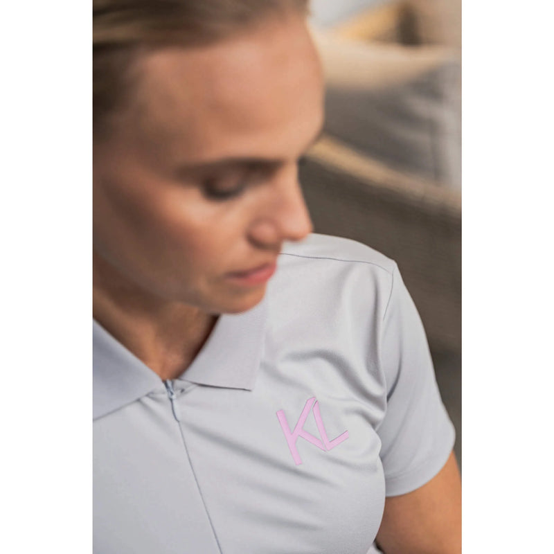 Kingsland Ladies Pique Poloshirt Jubi hellgrau