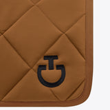 Cavalleria Toscana Dressurschabracke Diamond Quilted Jersey Camel/Black HW25