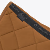 Cavalleria Toscana Dressurschabracke Diamond Quilted Jersey Camel/Black HW25