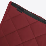 Cavalleria Toscana Dressurschabracke Diamond Quilted Jersey Bordeaux/Black HW25