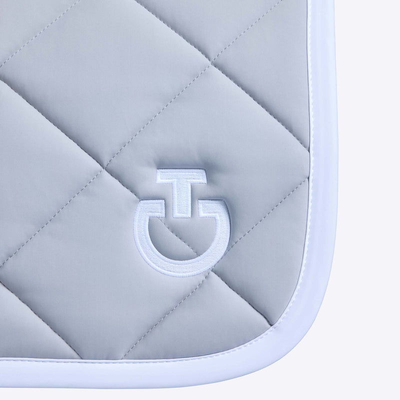 Cavalleria Toscana Dressurschabracke Diamond Quilted Jersey Grey HW24