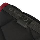 Cavalleria Toscana Dressurschabracke Diamond Quilted Jersey Black/Red HW25