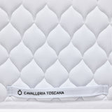 Cavalleria Toscana Dressurschabracke Circular Quilted White