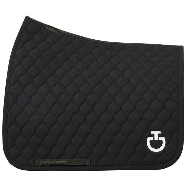 Cavalleria Toscana Dressurschabracke Circular Quilted Black