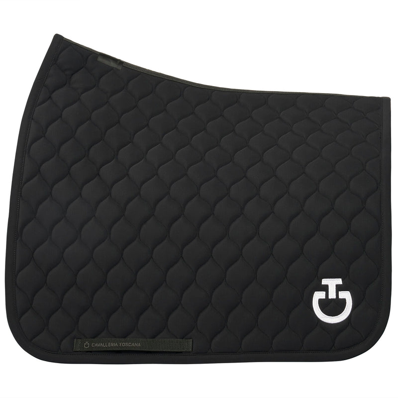 Cavalleria Toscana Dressurschabracke Circular Quilted Black