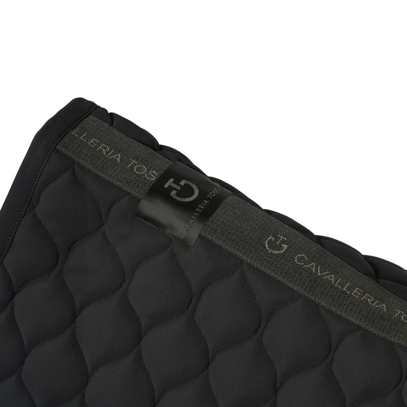 Cavalleria Toscana Dressurschabracke Circular Quilted Black