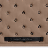 Cavalleria Toscana Springschabracke Embroidery Quilted Walnut/Black HW25