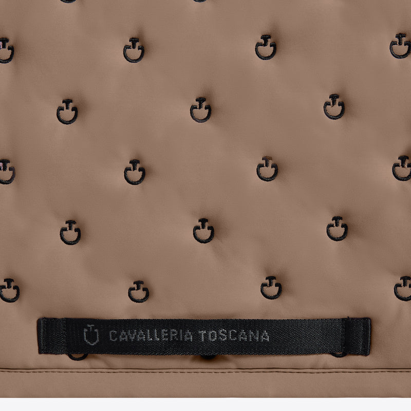 Cavalleria Toscana Springschabracke Embroidery Quilted Walnut/Black HW25
