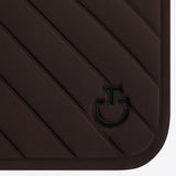 Cavalleria Toscana Springschabracke Diamonds and Lines Quilted HW26 Cacao