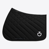 Cavalleria Toscana Springschabracke Diamonds and Lines Quilted FS26 Black
