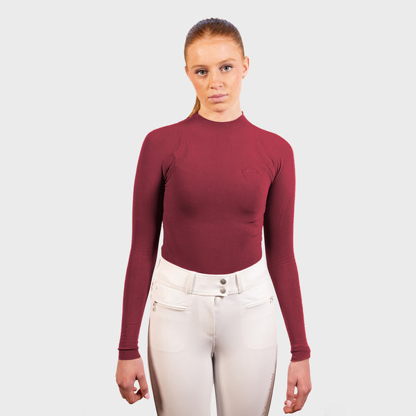 Samshield Damenpullover Alicia Seamless Raspberry HW25