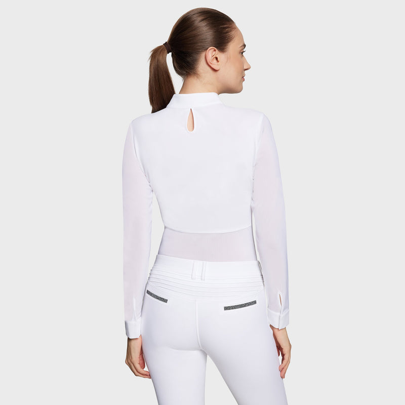 Samshield Turniershirt Aloise Boreal Long Sleeve White FS25