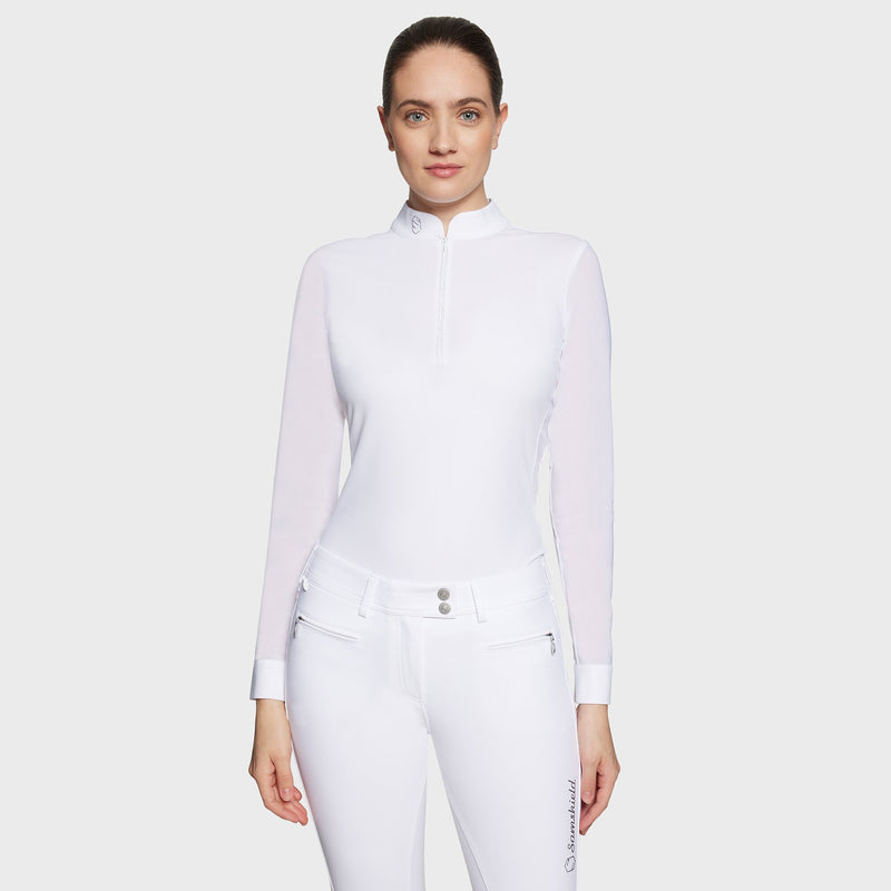 Samshield Turniershirt Aloise Boreal Long Sleeve White FS25