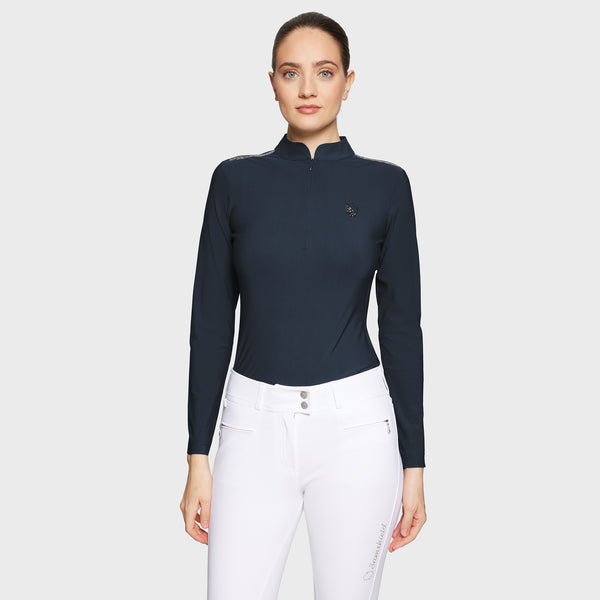 Samshield Damenshirt Brunella premium Navy HW25