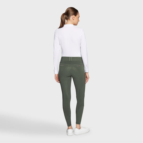 Samshield Damenreithose Clara Premium Fullgrip Avocado HW24