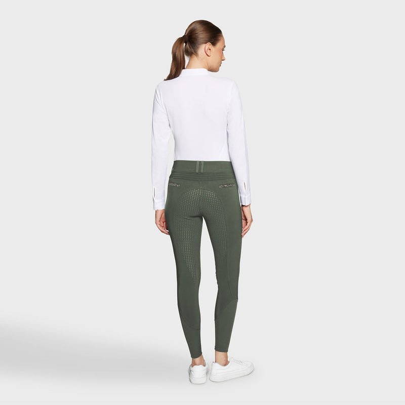 Samshield Damenreithose Clara Premium Fullgrip Avocado HW24