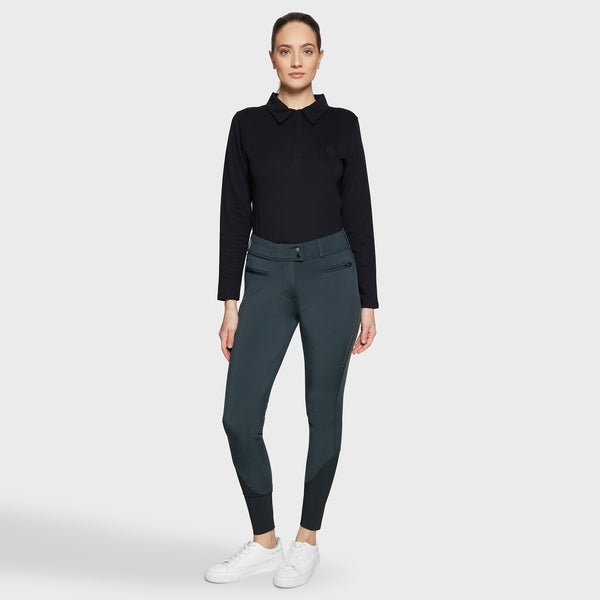 Samshield Damenreithose Clara Winter Fullgrip Moonless Night HW25