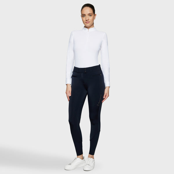 Samshield Damenreithose Clara Winter Fullgrip Navy HW25