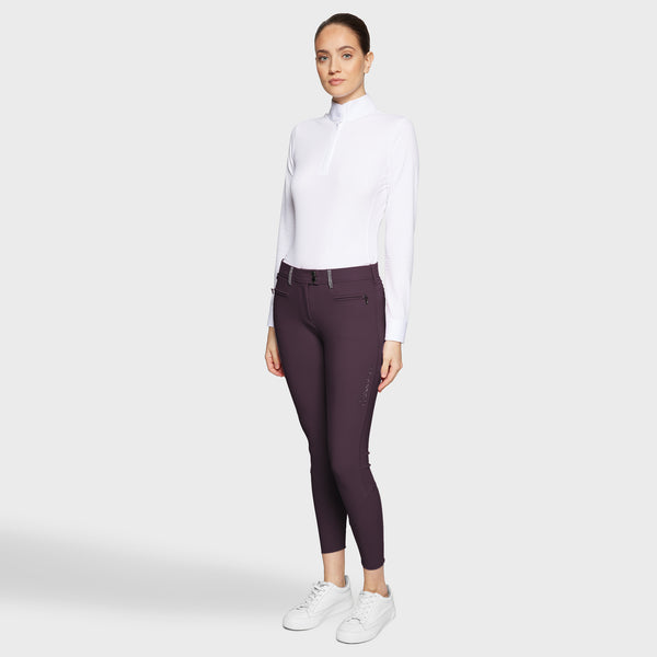 Samshield Damenreithose Diane Fullgrip Aubergine HW25