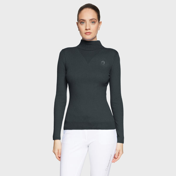 Samshield Damenpullover Lidia Classic Moonless Night HW25