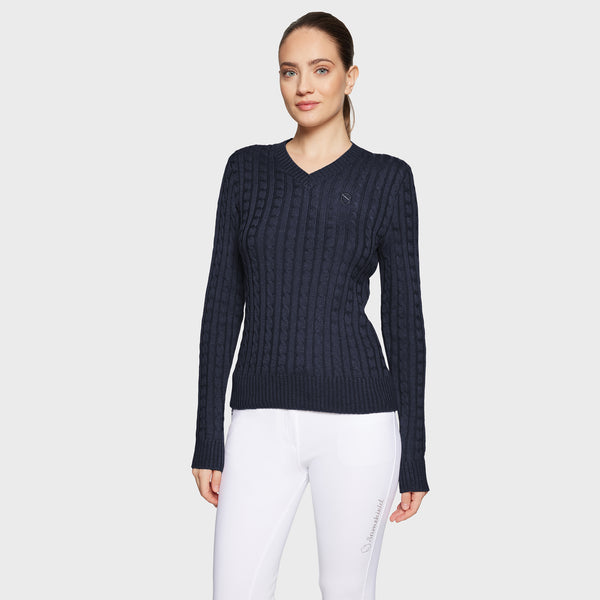 Samshield Damenpullover Lisa Twisted Navy HW25
